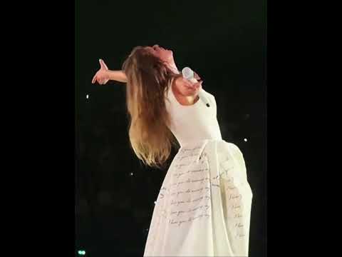 Who's Afraid of Little Old Me? In The Eras Tour Film 🤍🫶 #taylorswift #swifties #theerastour