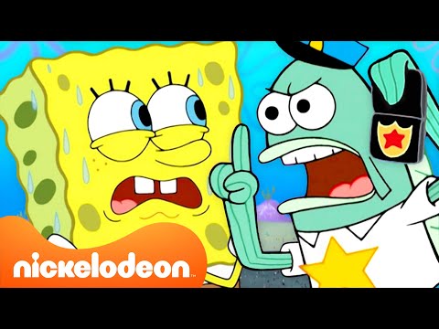 Губка Боб | Спанч Боб в БЕДЕ 3 ЧАСА подряд | Nickelodeon Cyrillic
