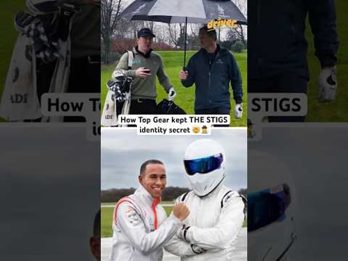 How Top Gear kept THE STIGS identity secret 🤯🕵️♂️ #topgear #thestig