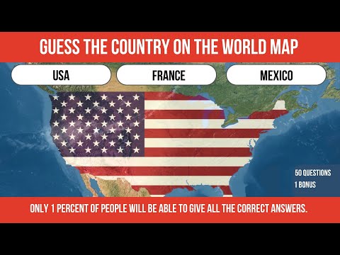 Only 1 Percent Can Get All 50 Countries Right!