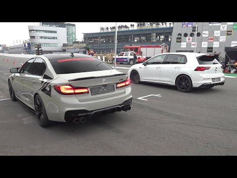 Tuner Cars Drag Racing! M5 F90, Urban Golf 8 R, E63S AMG, ABT RS4+, 1000HP Civic Turbo, 1400HP GT-R