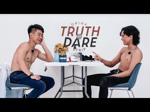 Strangers play Truth or Dare, Drink or Strip | Nathan & Zain | Gen-Z Magazine