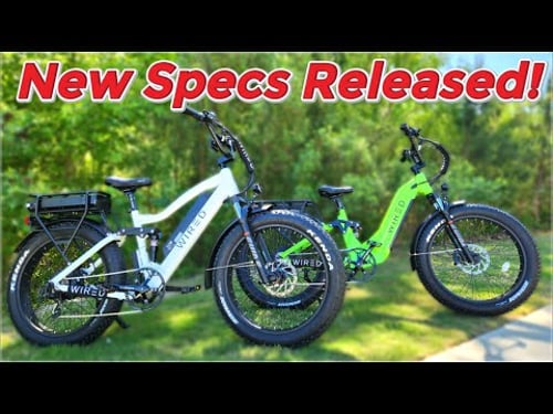 Wired Freedom & Wired Cruiser eBikes Receive MAJOR UPGRADES!