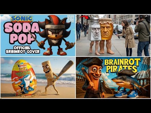 BRAINROT PIRATES vs SONIC SODA POP | Tiles Hop Battle