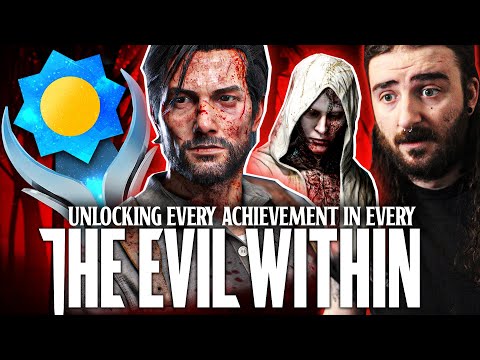 I Unlock EVERY ACHIEVEMENT in EVERY EVIL WITHIN - The Achievement Grind Supercut