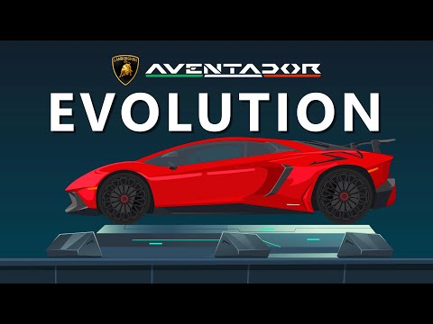 Evolution of the Lamborghini Aventador (2011-2022)