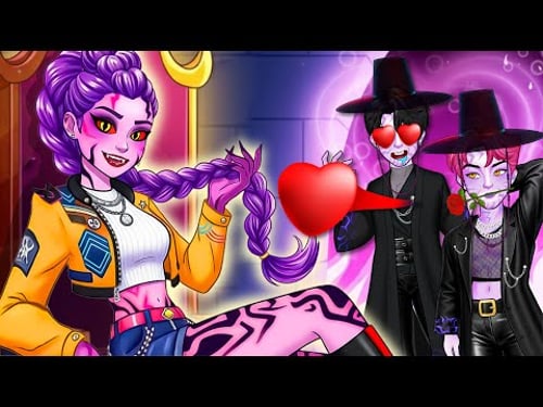 K-pop Demon Hunters: What If Rumi Became Demon? | DIY Paper Game