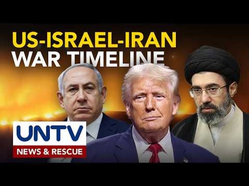 Panoorin: Mga pangyayari sa nakalipas na 4 na linggong digmaan sa pagitan ng US-Israel at Iran