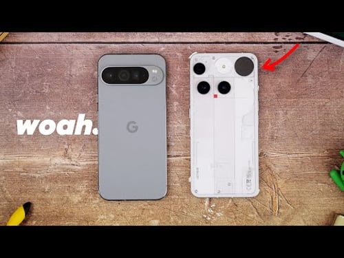 Nothing Phone 3 runs the Pixel 9 close...