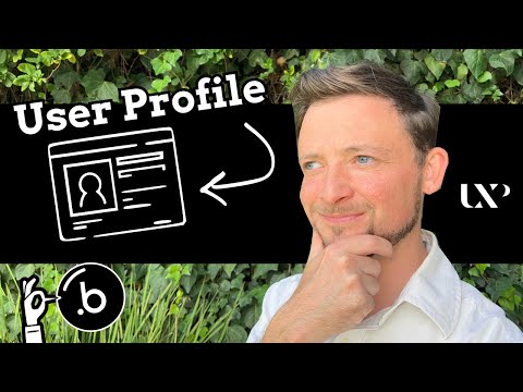 Prototyping User Profile in Bubble.io