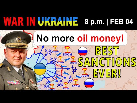04 Feb: PUTIN IN SHOCK. Russian Oil Exports HIT HARD! Oil Refineries SHUTTING DOWN EVERY DAY.