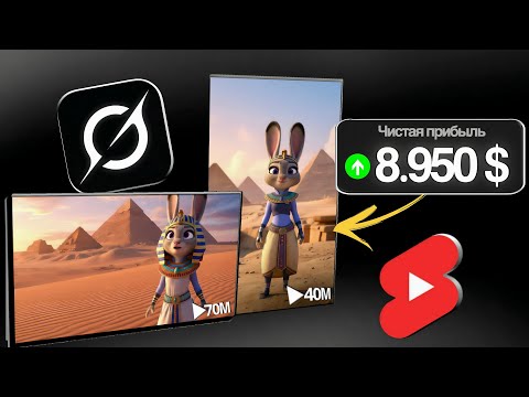 Заработай 9.000$ на Этом Мультике в Shorts и Long пока не поздно!!!