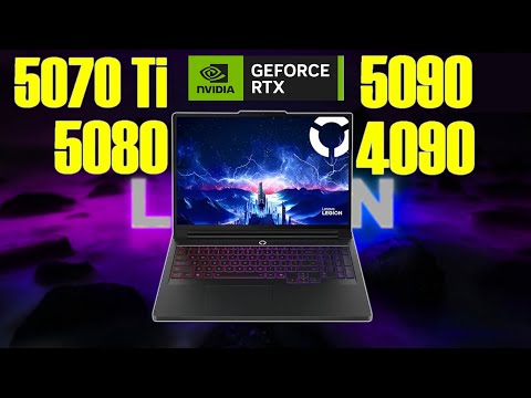 Nvidia 5070 TI vs. 5080 vs. 5090 vs 4090 - Lenovo Legion Pro 7i