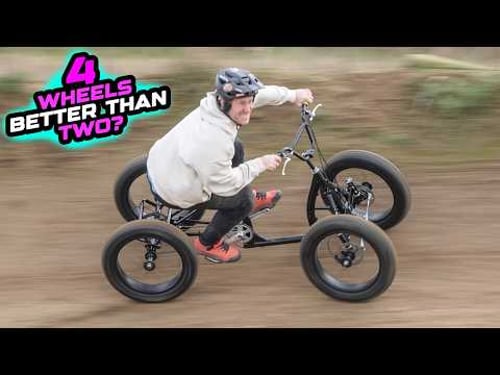 THE ALIEXPRESS QUAD BICYCLE - ARE FOUR WHEELS BE BETTER THAN TWO?