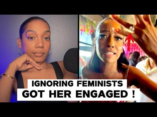 Woman BRAGS About IGNORING Feminists After Getting ENGAGED In VIRAL Video !!!