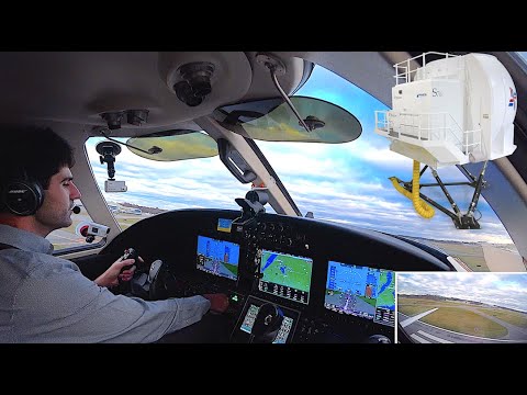 Crazy Wind! Flying To Recurrent Training In Full Motion Simulator