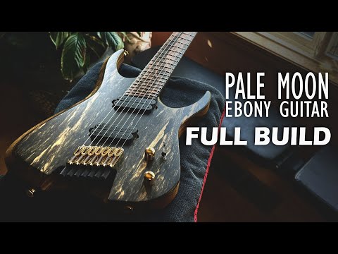 I Build a Pale Moon Ebony Top Guitar (Full Build & Demo)