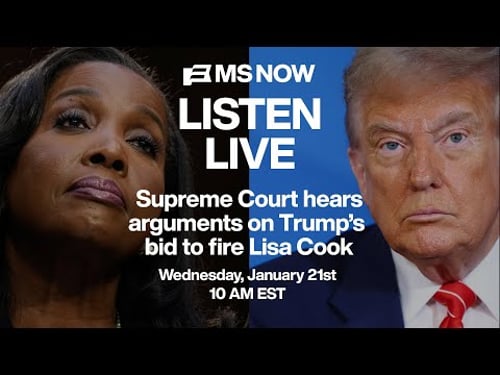 LISTEN LIVE: Supreme Court hears oral arguments on Lisa Cook’s firing