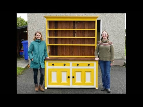 Restoring an Irish Dresser