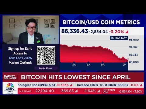 Fundstrat's Tom Lee: Here’s Why Crypto Keeps Dropping