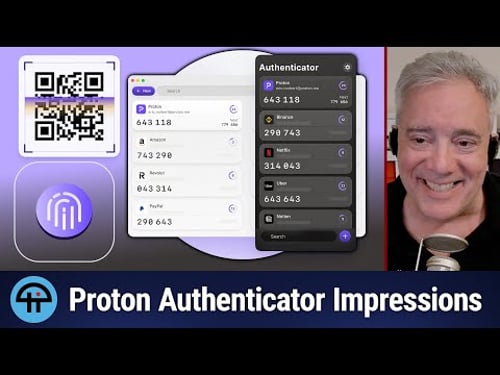 Proton Releases a Free Authenticator App!