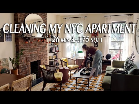 Clean my New York City apartment w. me ✨