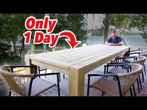 We Made a $2500 Pottery Barn Table for $150