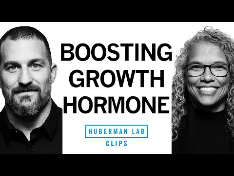 How to Boost Your Growth Hormone with Sleep | Dr. Gina Poe & Dr. Andrew Huberman
