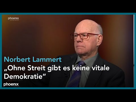 phoenix persönlich: Bundestagspräsident a.D. Norbert Lammert zu Gast bei Jörg Thadeusz