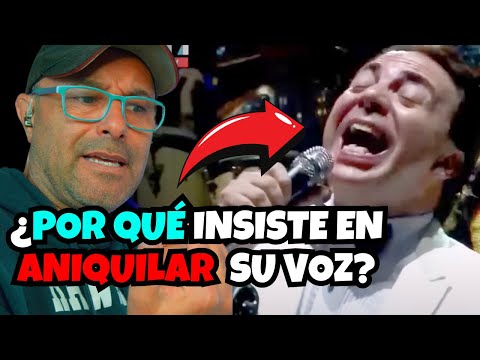 ¡¡¡POR QUE!!! Cristian Castro INSISTE en ANIQUILAR su VOZ en cada Concierto | Te Lo Explico