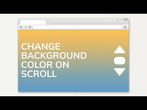 Change Background Color On Scroll (Elementor Pro Tutorial)