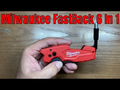 Milwaukee FastBack 6 In 1 Utility Knife
