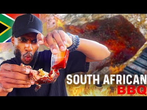 American Tries BEST BBQ In South Africa πΏπ¦ *This CAN'T Be Real!*