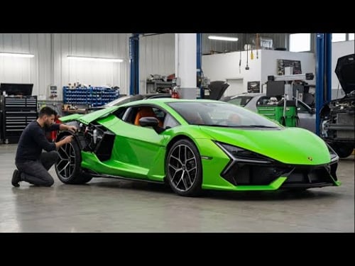 Man builds Insane Homemade Lamborghini from Scratch | Full build by @nhettvchannel