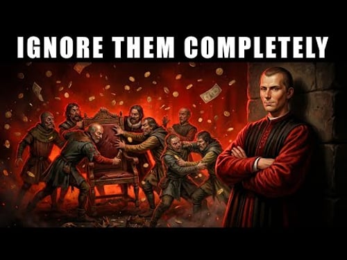 Never React, Never Explain, Just Ignore | Machiavelli’s 8 Dark Psychology Tricks