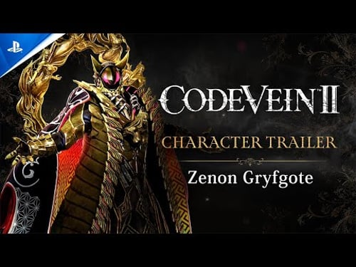 Code Vein II - Zenon Gryfgote Character Trailer | PS5 Games