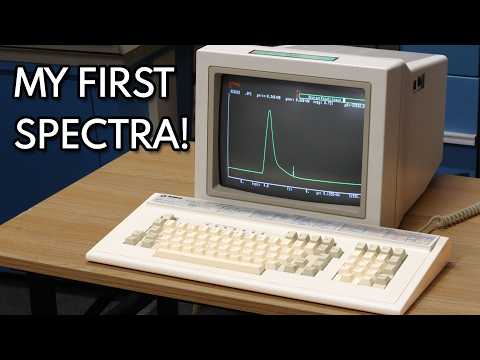 I Take My First Spectra with the PDP-11/73 and Bomem FTIR!