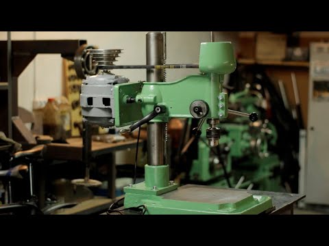 Вторая жизнь СТАНКА из МЕТАЛЛОЛОМА | drilling machine restoration