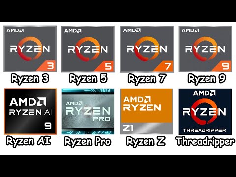Every AMD Ryzen CPU Explained in 8 Minutes