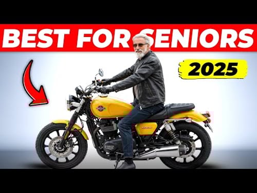 10 BEST Motorcycles For Senior Riders 2025
