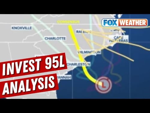 Bryan Norcross Analyzes Invest 95L Off Southeast US Coast