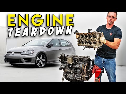 Golf R Blown up Engine Teardown!