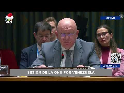Consejo de Seguridad de la ONU por Venezuela - En Vivo | 23Dic