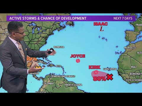 Tropical systems in the Gulf