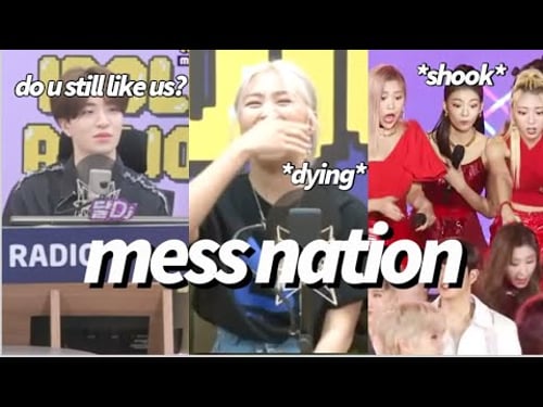 When Itzy interacts with other JYP groups it's a mess