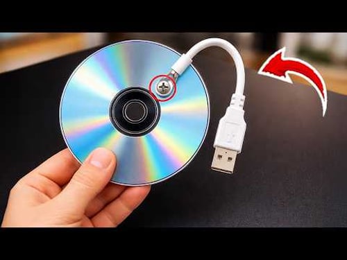 Attach a USB Cable to Old CDs! This Genius Invention Deserves a Nobel Prize! | Creation Invention