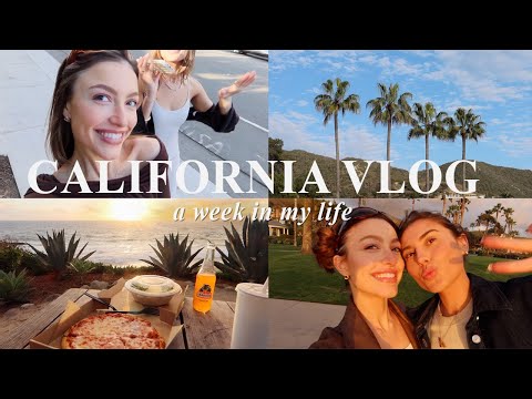 VLOG: a week in my life *california edition* 🌊⋆❀°