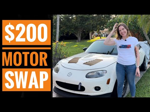 $200 RUSH MOTOR SWAP - 2.5L NC MX5 (Mazda Miata)