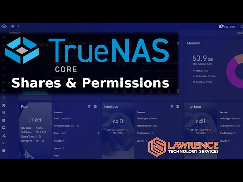TrueNAS Core: Configuring Shares, Permissions, Snapshots & Shadow Copies