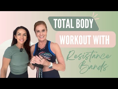 Total Body Workout With Resistance Bands| Empowering Midlife Wellness